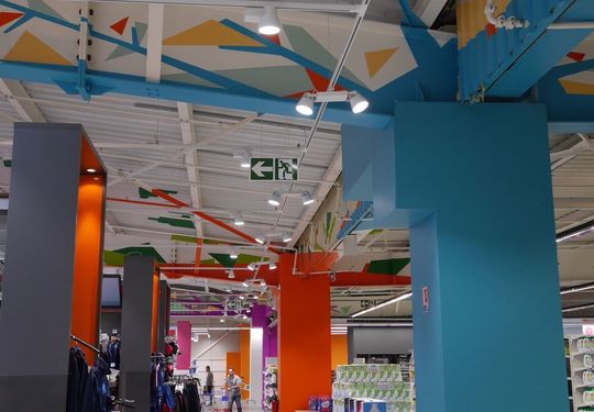 Image 5 du projet Arbres Stylises - Scénographie Intérieure